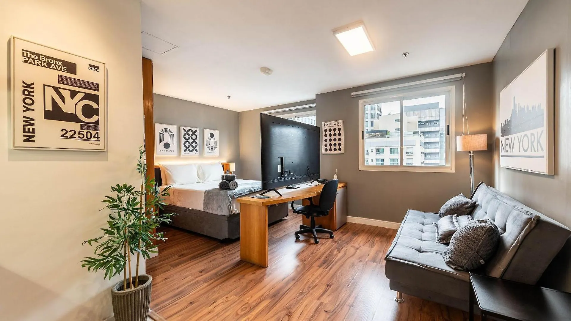 Apartament Flat Em Hotel | Limpeza Diaria | Paulista - W1403 São Paulo Brazylia